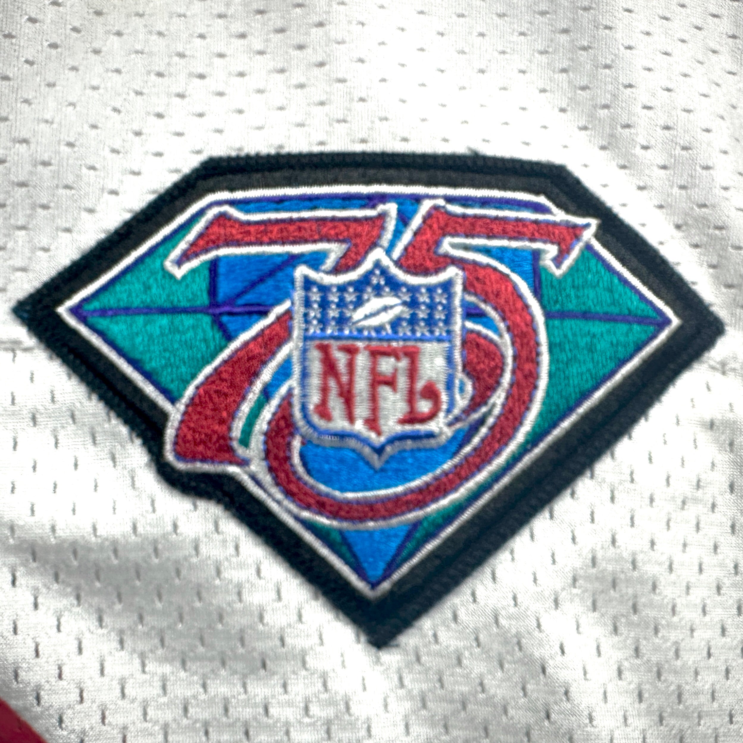 1994 Ripon Athletic NFL Authentic Jersey Buffalo Bills White Jim Kelly Sz. 44 (L)