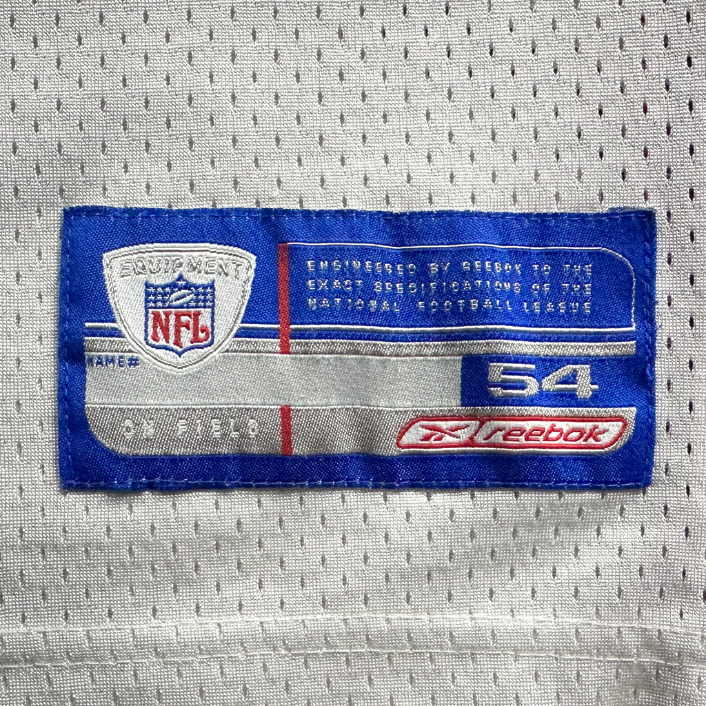 2002 Reebok NFL Authentic Jersey New England Patriots Adam Vinatieri Sz. 54 HOF