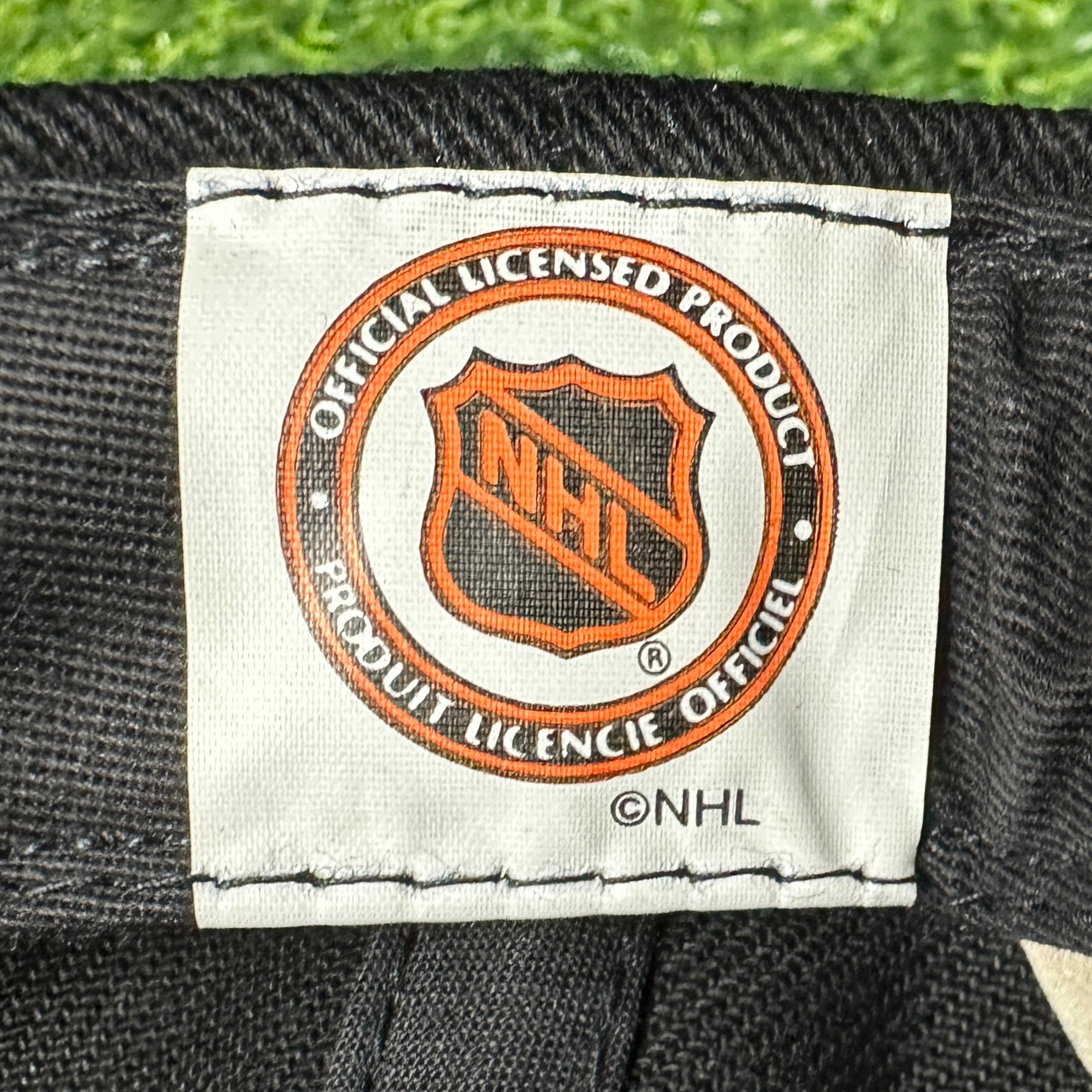 1996 American Needle NHL Strapback Hat Buffalo Sabres Flames Goathead NWT