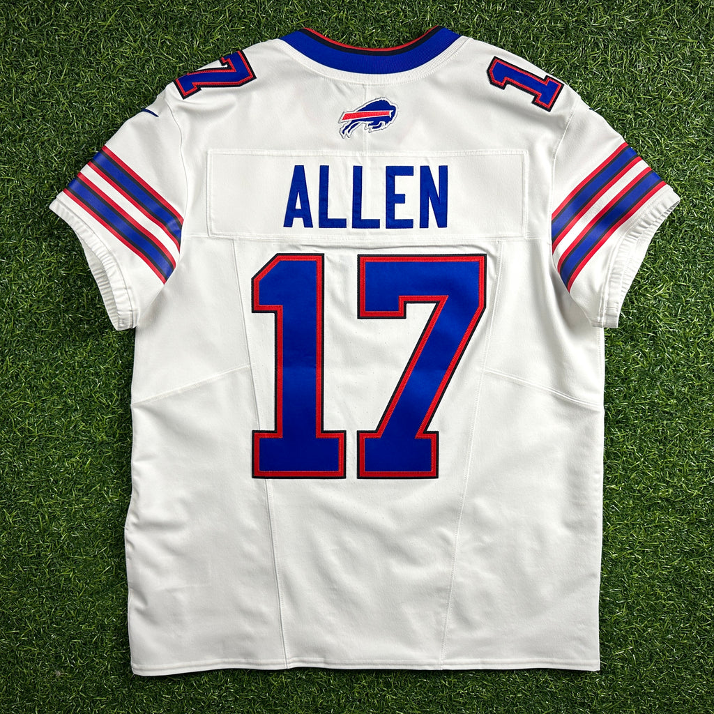 New! 2025 Nike NFL Vapor FUSE Elite Authentic Jersey Buffalo Bills Josh Allen Sz. 44 White Road
