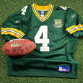 2003 Reebok NFL Authentic Jersey Green Bay Packers Brett Favre Sz. 50 Lambeau Patch