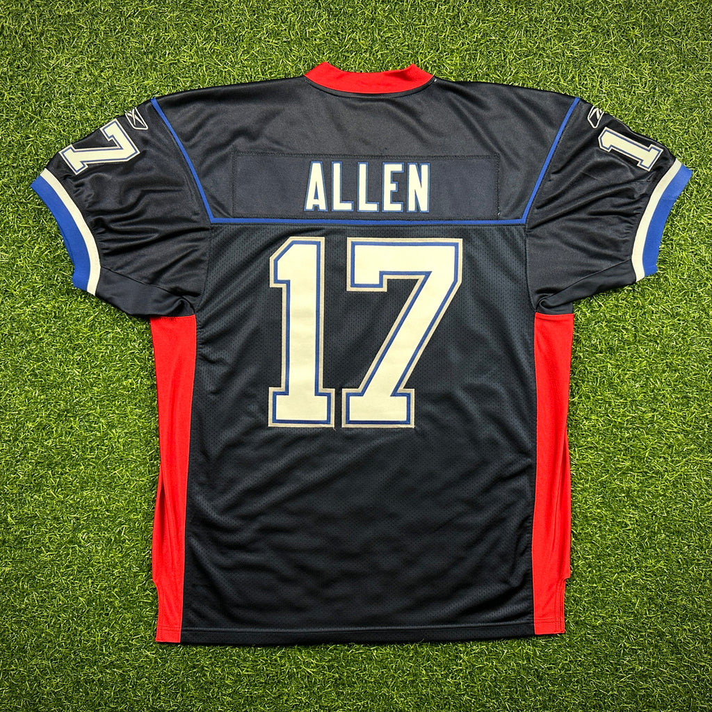Reebok NFL Authentic Reverse Retro Jersey Buffalo Bills Josh Allen Sz. 52
