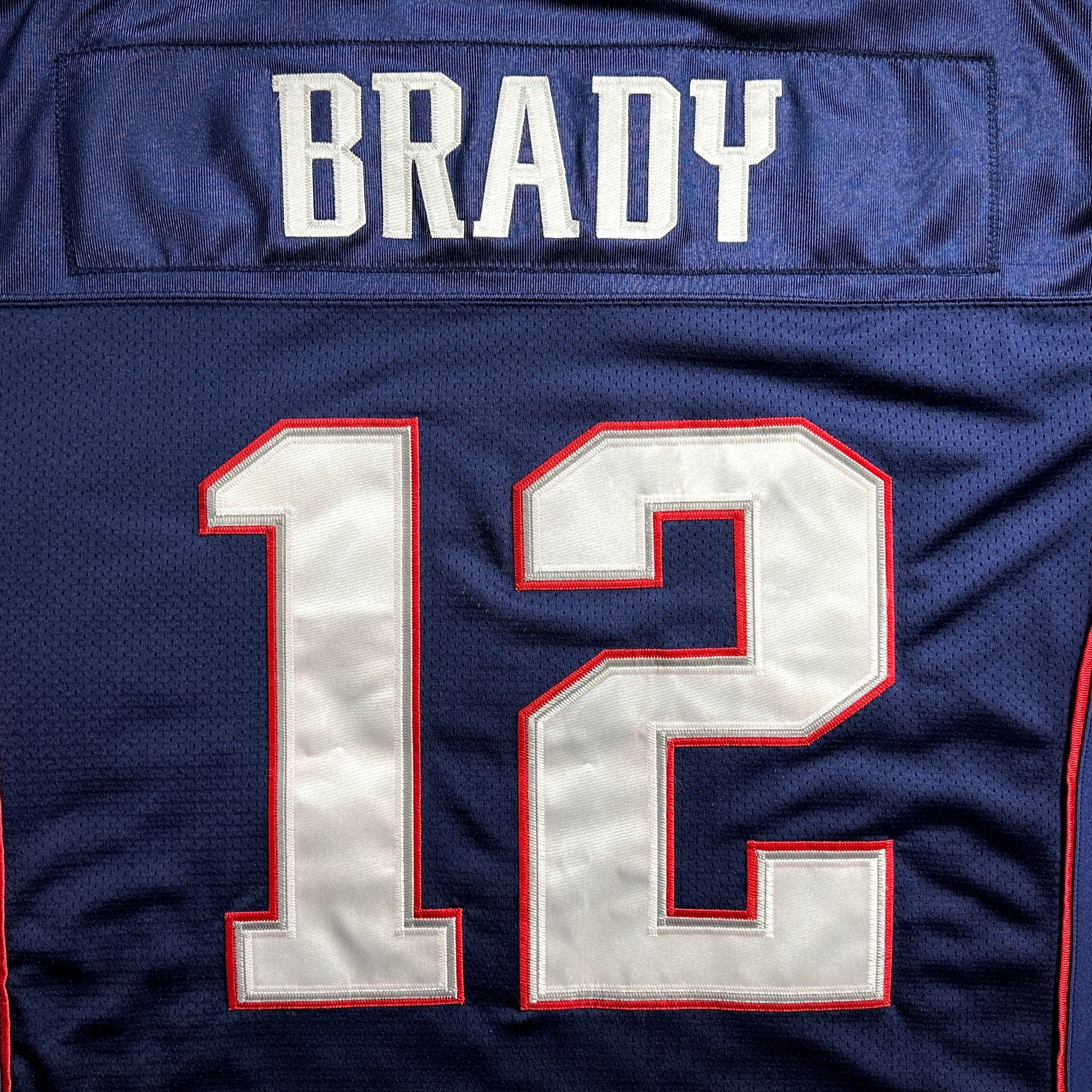 2004 Reebok NFL Authentic Jersey New England Patriots Tom Brady Sz 50 Super Bowl