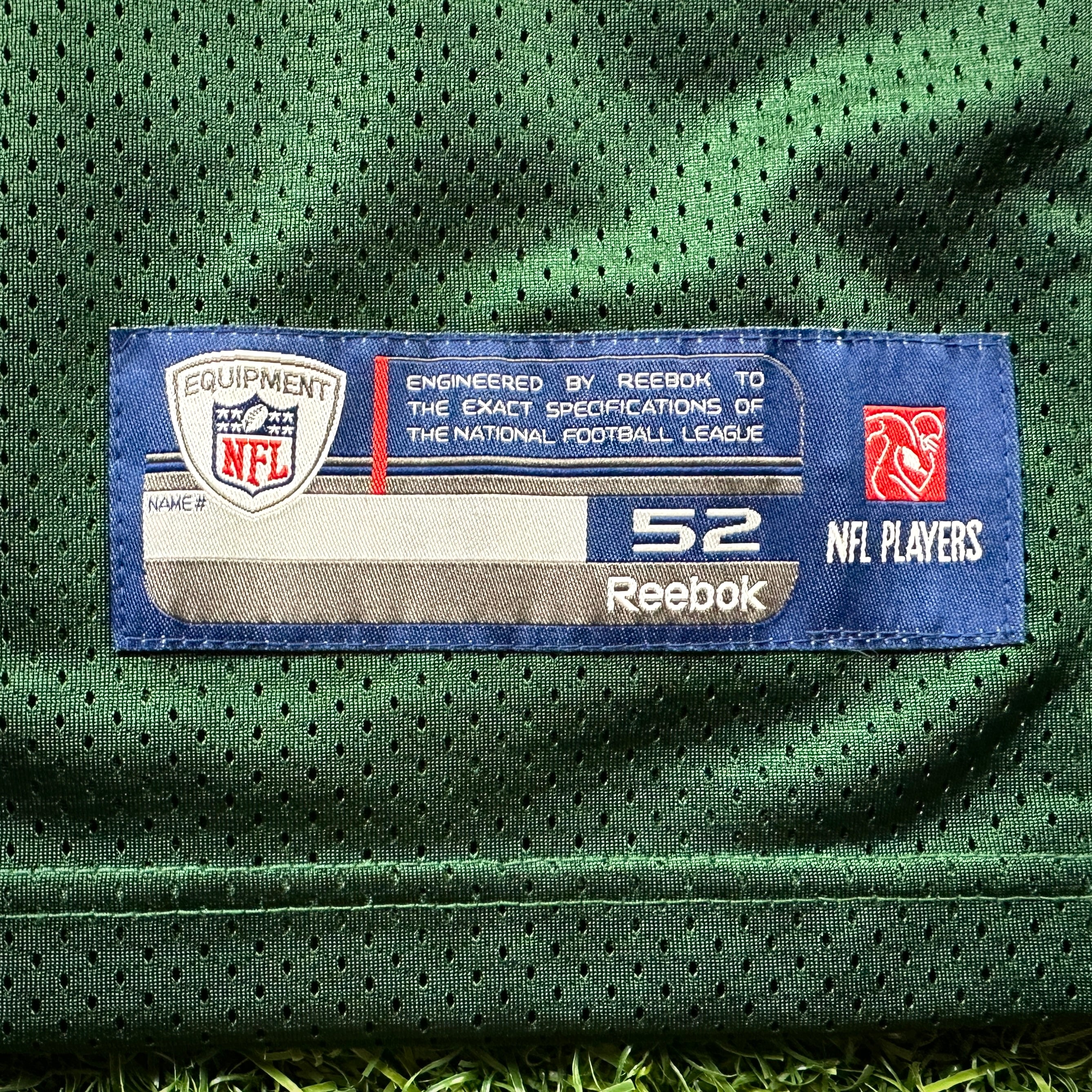 Reebok NFL Authentic Jersey Green Bay Packers Brett Favre Sz. 52 Vintage