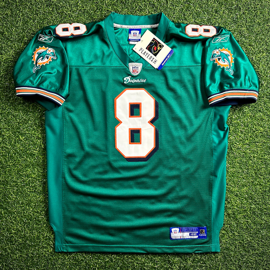New! 2006 Reebok NFL Authentic Jersey Miami Dolphins Daunte Culpepper Sz. 46 NWT