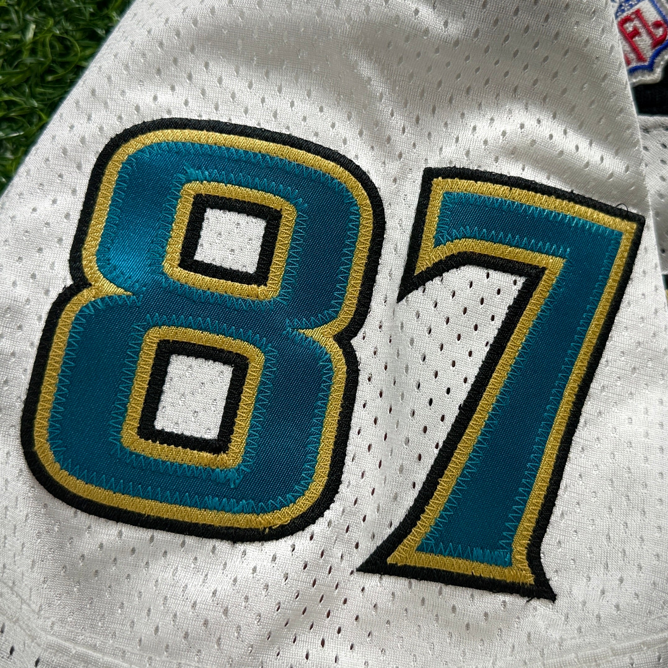 1998 Nike NFL Pro Line Authentic Jersey Jacksonville Jaguars Kennan McCardell Sz. 48 Away