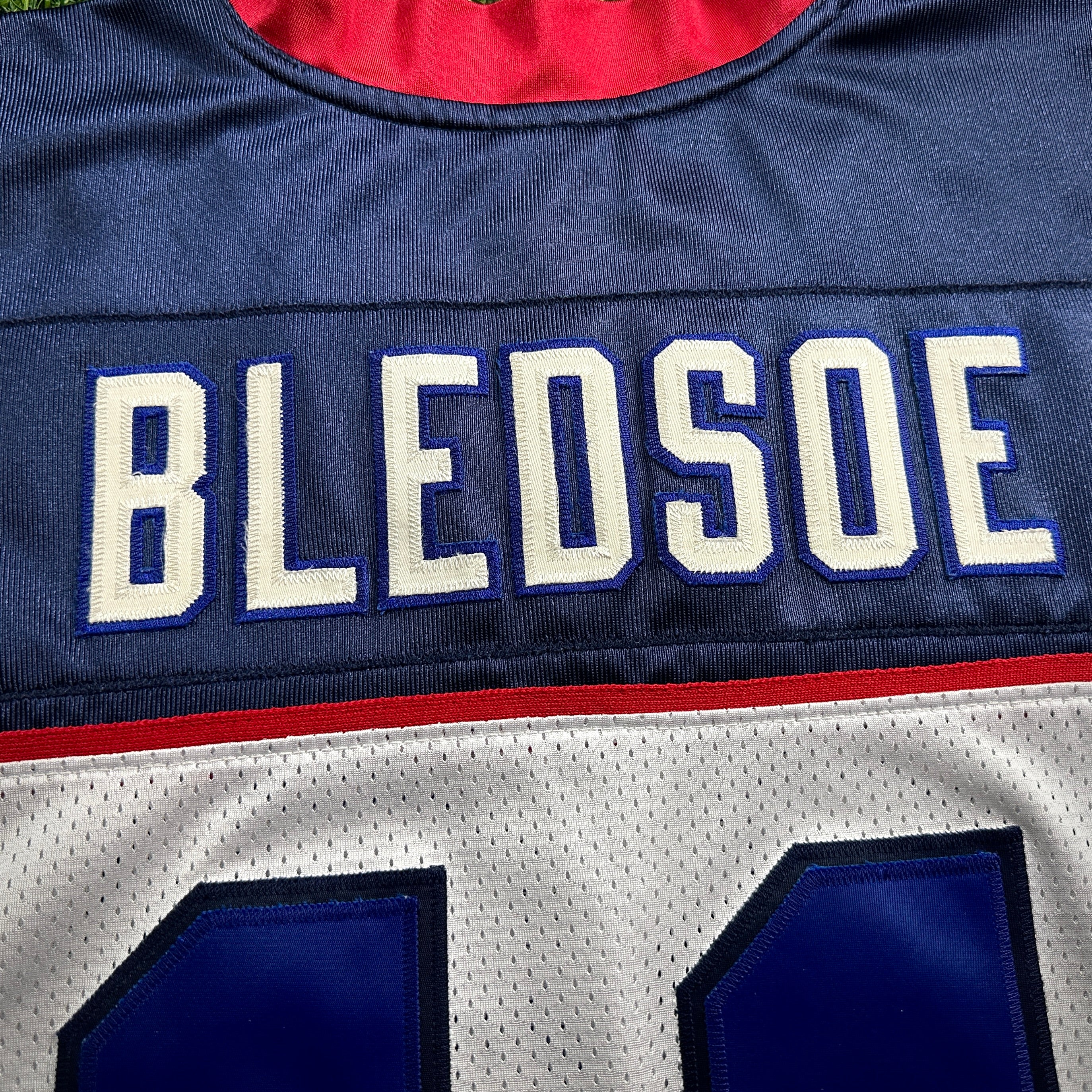 2002 Reebok NFL Authentic Jersey Buffalo Bills Drew Bledsoe Sz. 52 Vintage