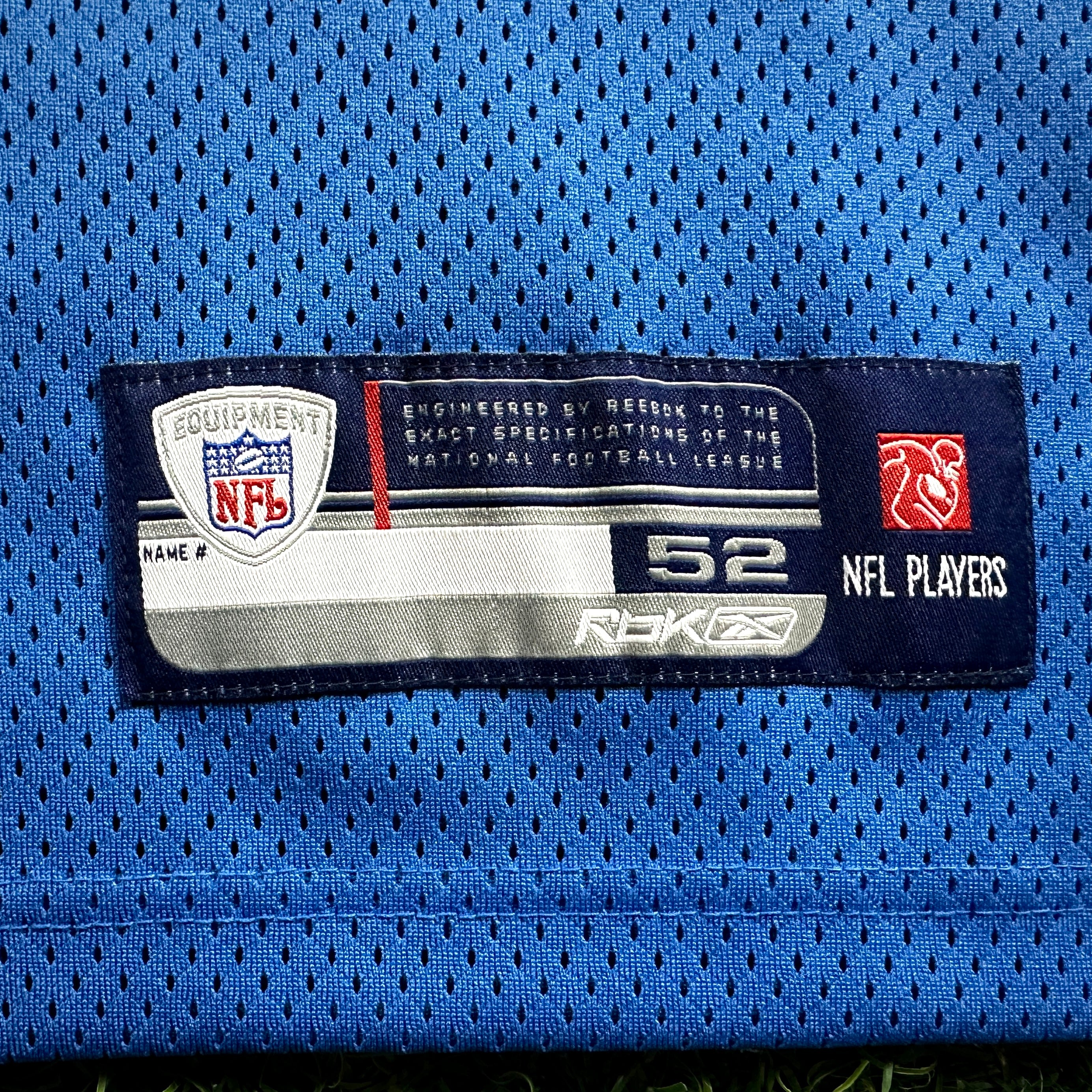 2007 Reebok NFL Authentic Jersey Detroit Lions Calvin Johnson Sz. 52 Rookie Throwback
