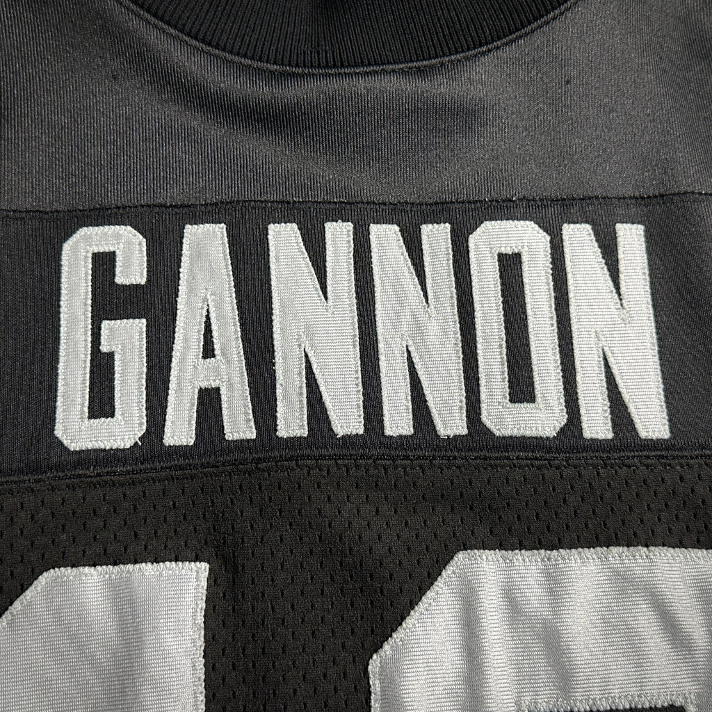 2001 Reebok NFL Authentic Jersey Oakland Raiders Rich Gannon Sz. 50 Vintage Helmet Tag