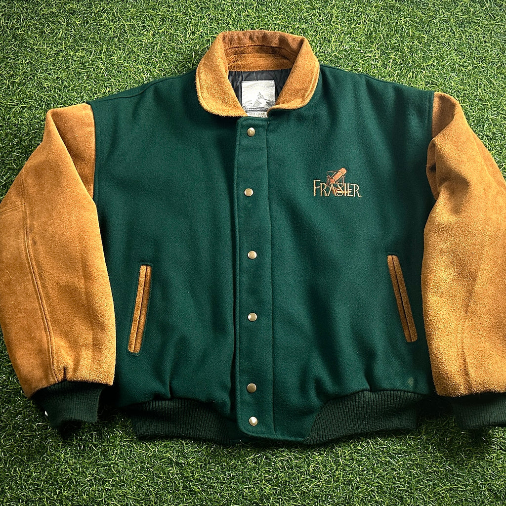 Paramount Pictures NBC Frasier Cast & Crew Jacket Sz. L 90’s Vintage Leather