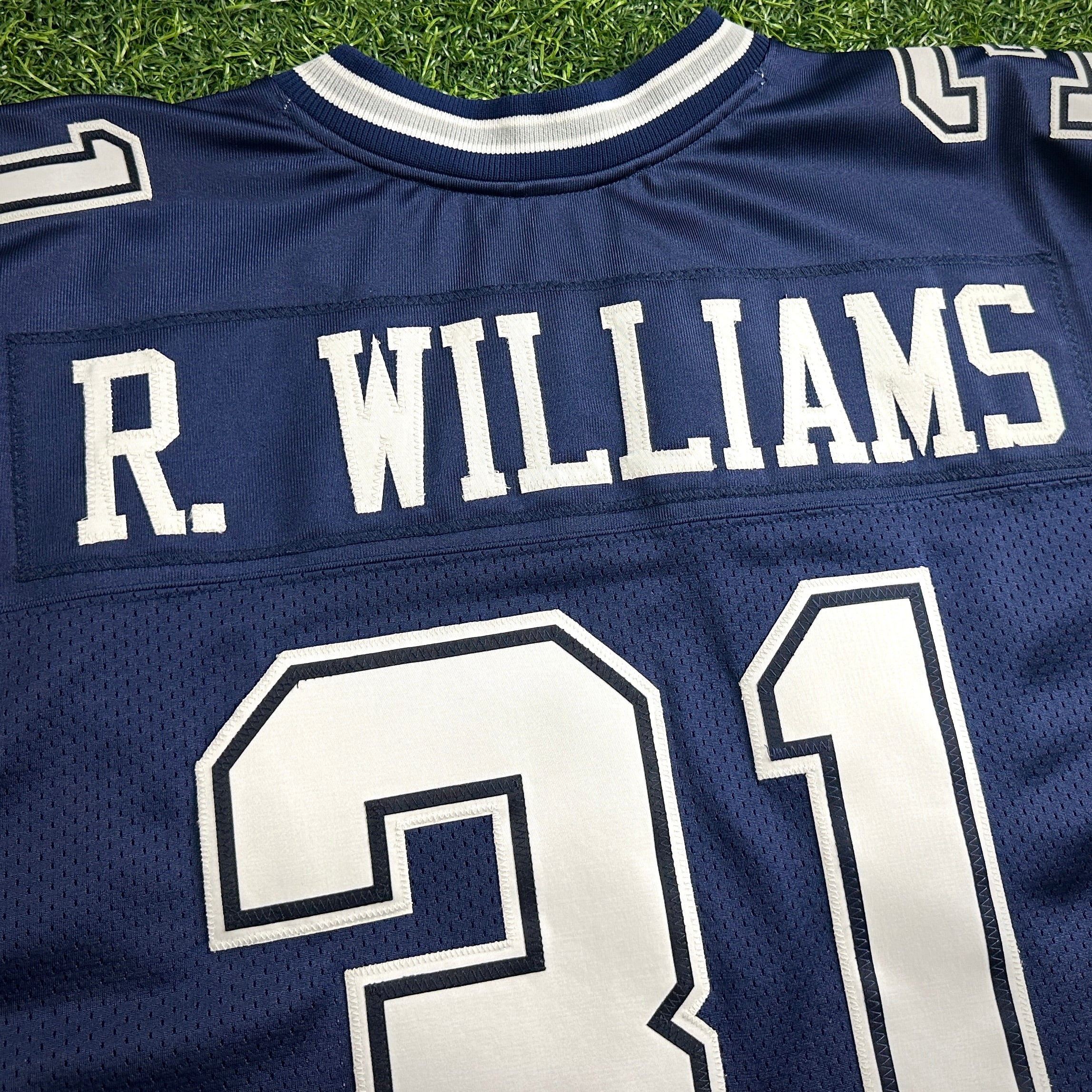 2002 Reebok NFL Authentic Rookie Jersey Dallas Cowboys Roy Williams 48 Vintage