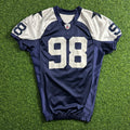 2009 Reebok NFL Game-Used Thanksgiving Throwback Jersey Dallas Cowboys Curtis Johnson Sz. 50