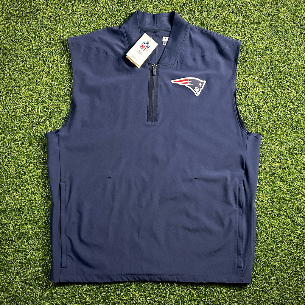 2025 Nike NFL Team Issued Vest Jacket New England Patriots Mike Vrabel Coach 2XL