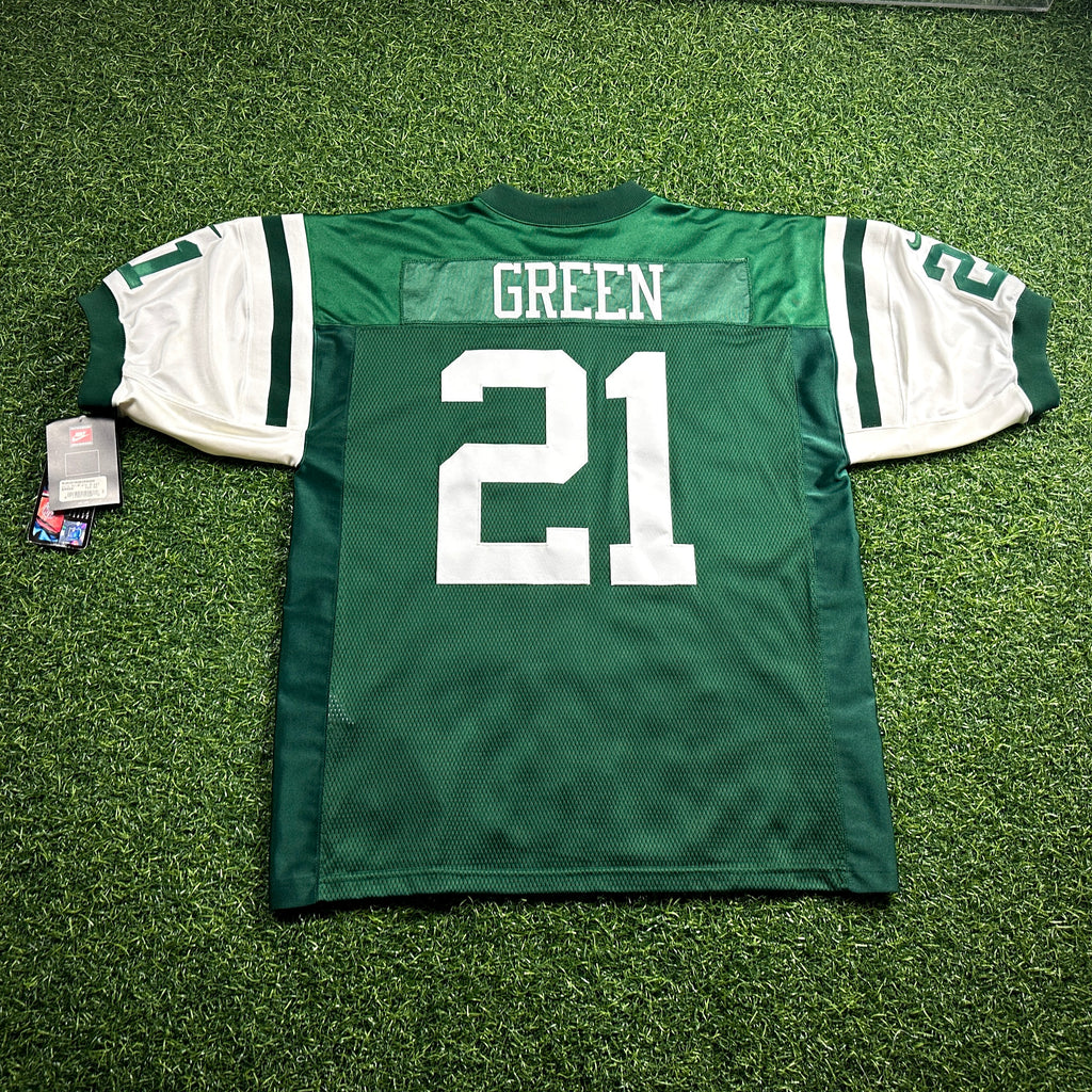 New! 2000 Nike NFL Authentic Jersey New York Jets Victor Green Sz. 52 NWT