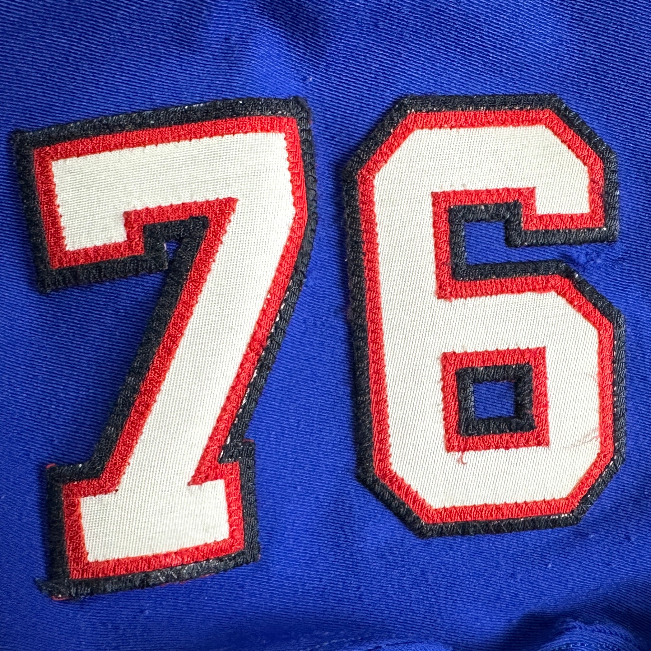 2022 Nike NFL Game-Used Jersey Buffalo Bills Rodger Saffold Sz. 46 Team COA
