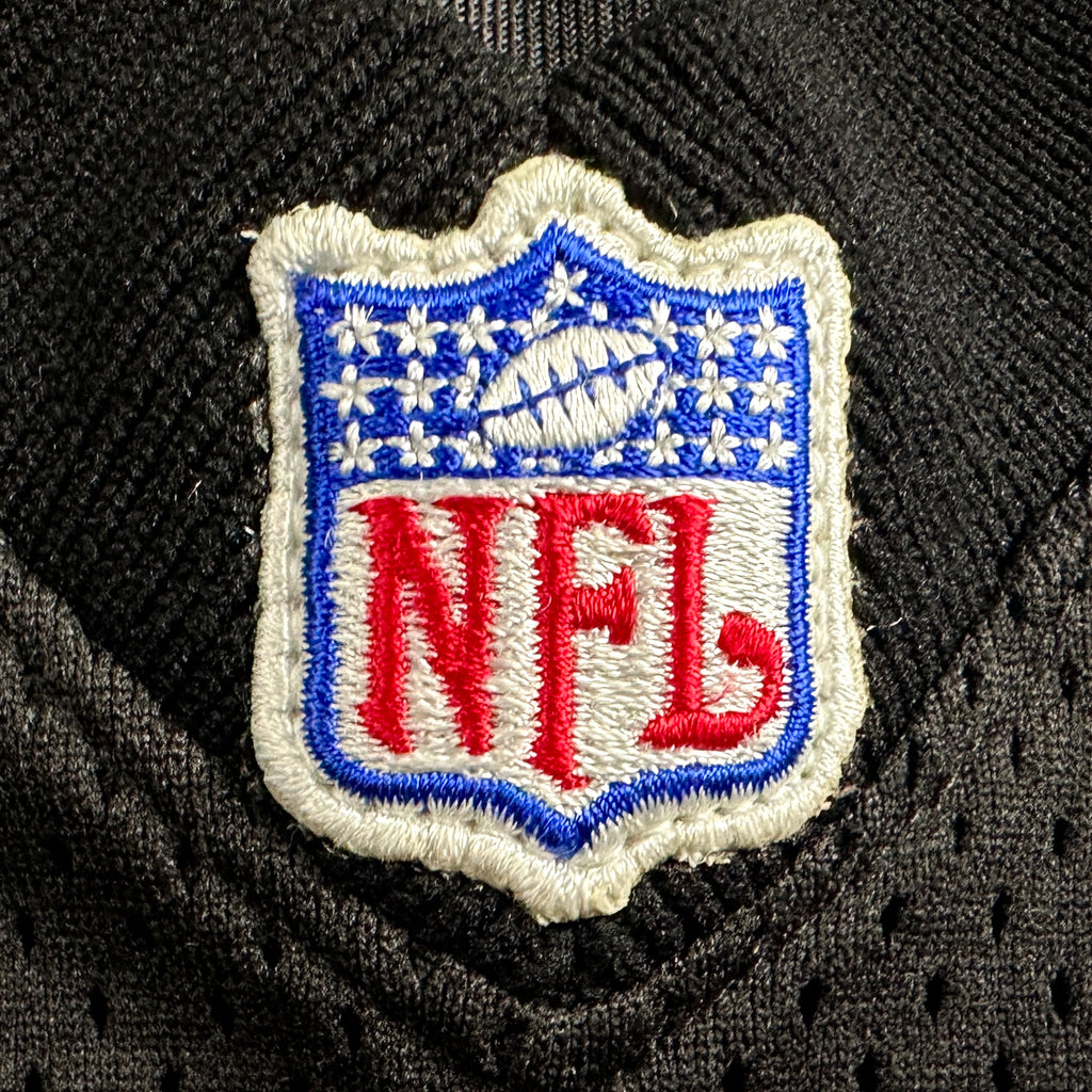 2001 Reebok NFL Authentic Jersey Oakland Raiders Rich Gannon Sz. 50 Vintage Helmet Tag