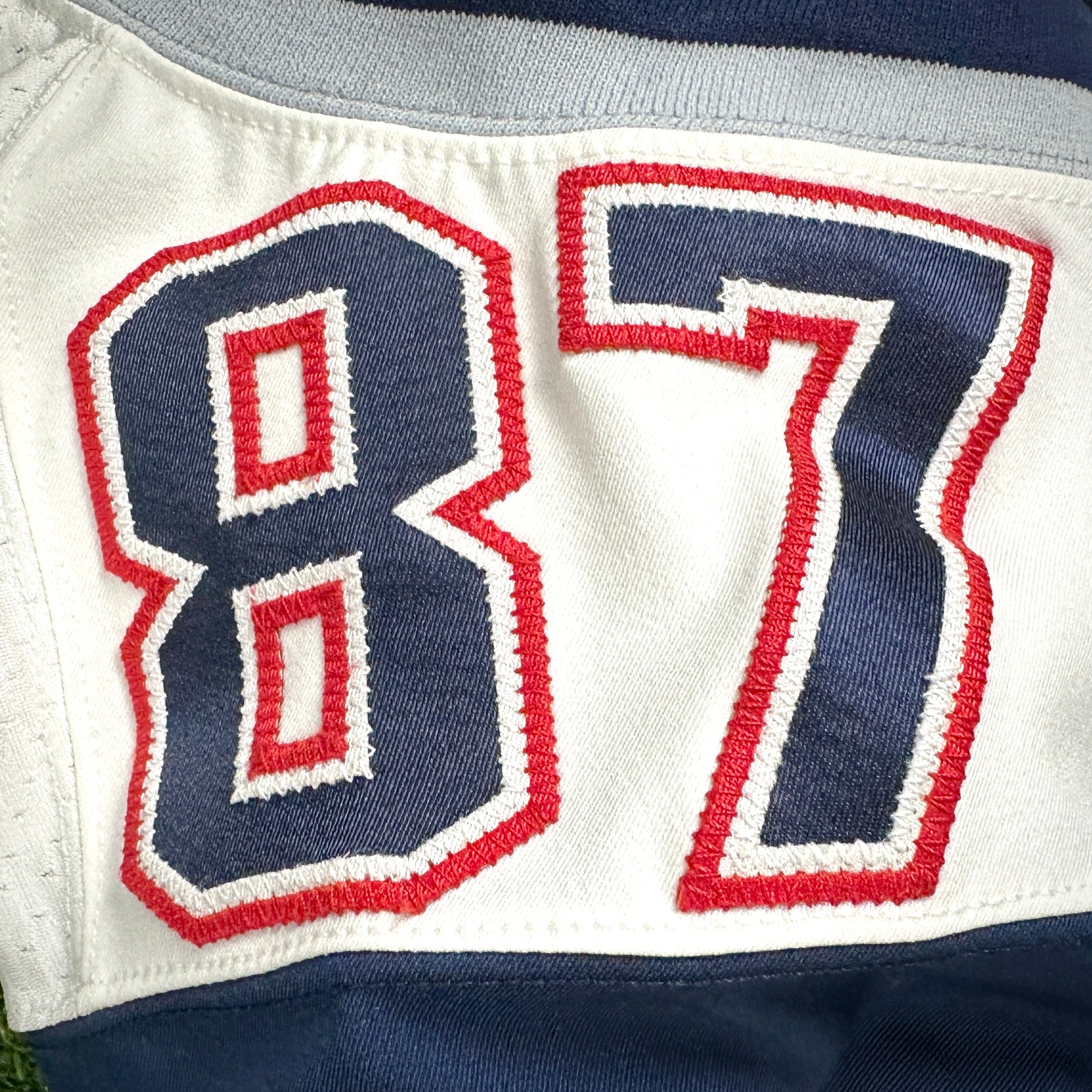 2014 Nike NFL Team-Issued Super Bowl XLIX Game Jersey New England Patriots Rob Gronkowski