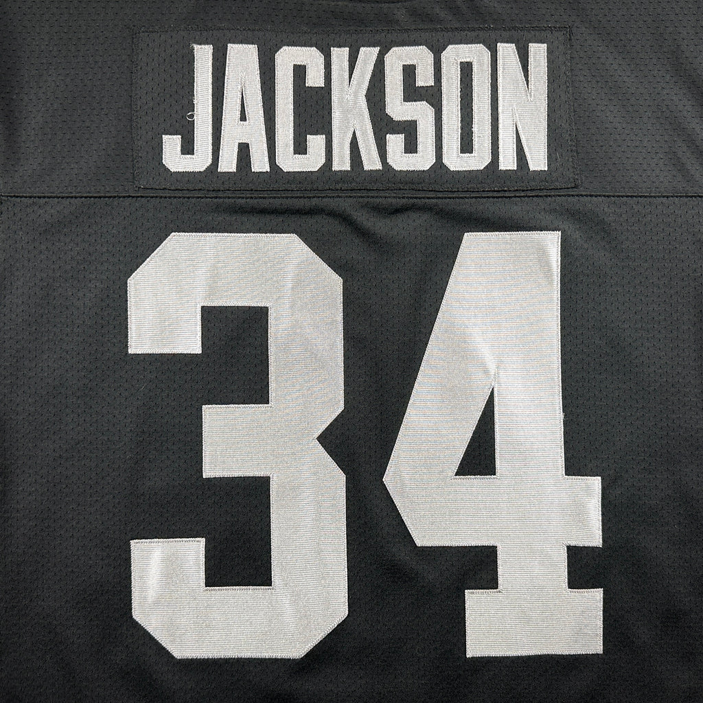 New! Mitchell & Ness NFL 1990 Authentic Jersey Los Angeles Raiders Bo Jackson Sz. 40 (M) Throwback
