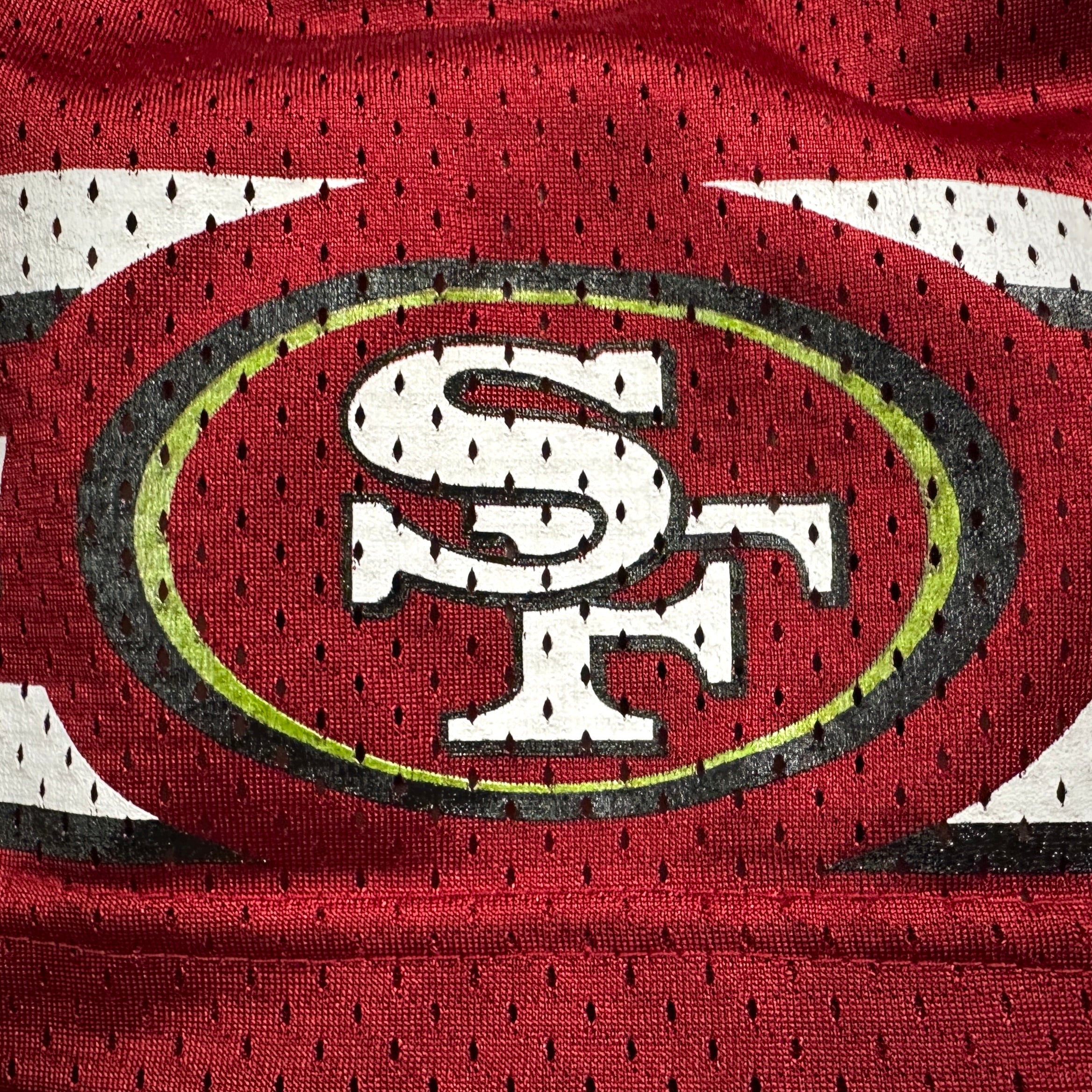 2002 Reebok NFL Authentic Jersey San Francisco 49ers Terrell Owens Sz 48 Vintage