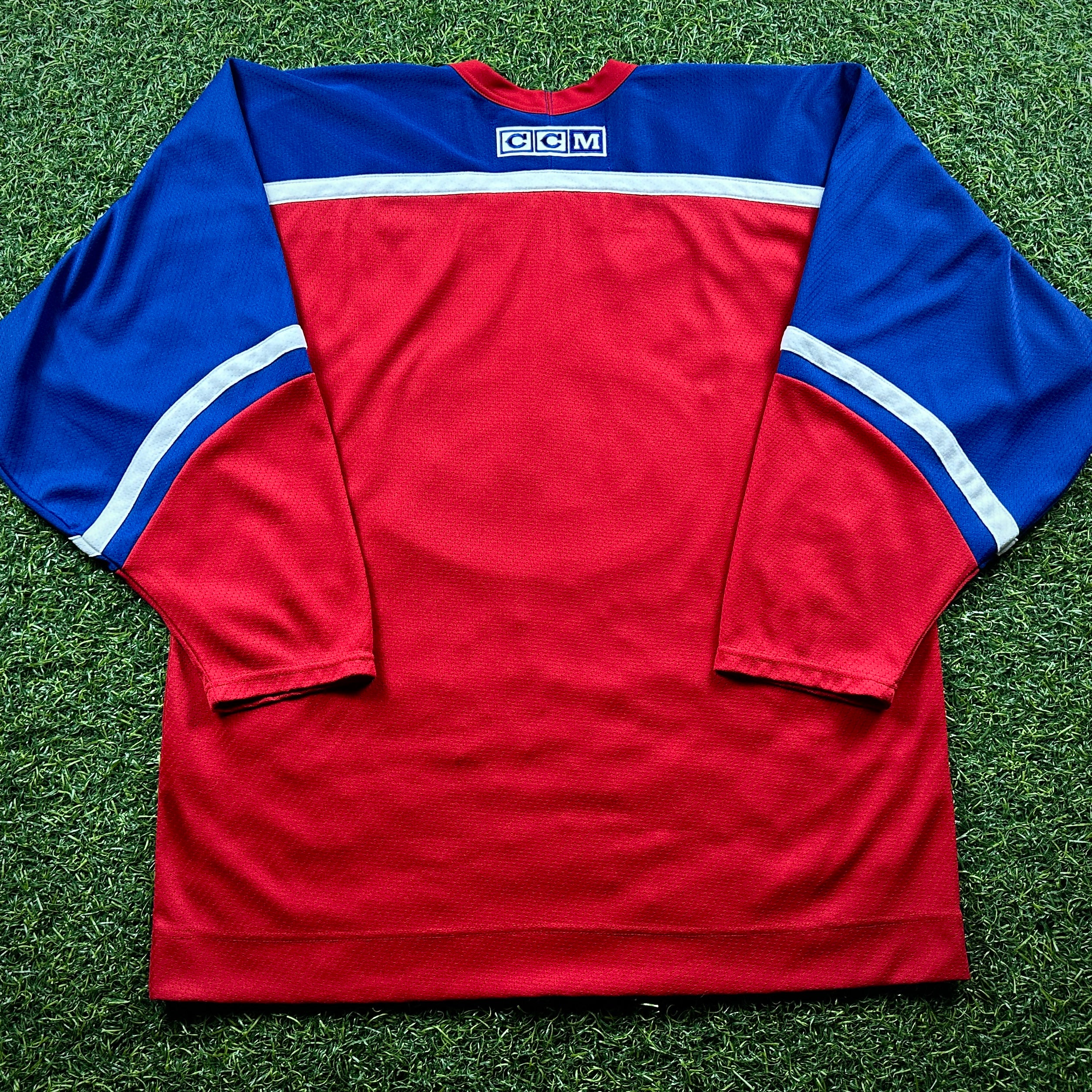 Rare! 2000’s CCM NHL Jersey Montreal Canadiens Sz. L Fashion Throwback Vintage
