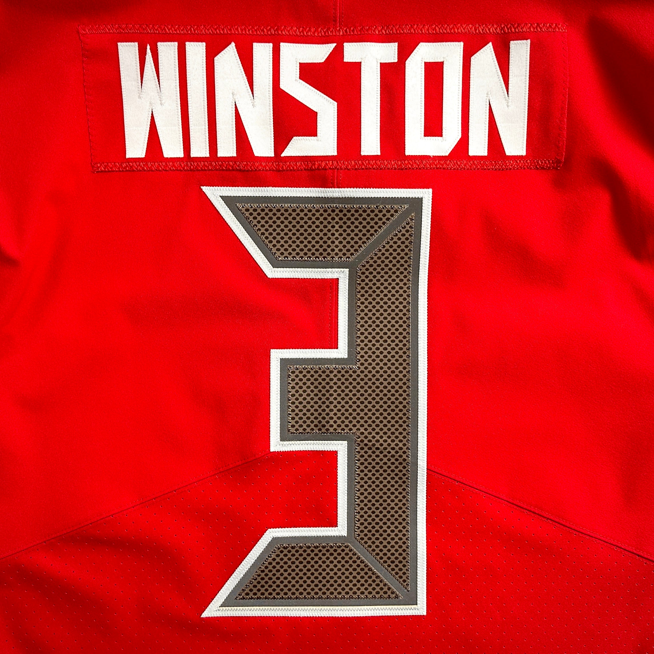 2017 Nike NFL Team-Issued Jersey Tampa Bay Buccaneers Jameis Winston Color Rush Sz. 44 L-BK
