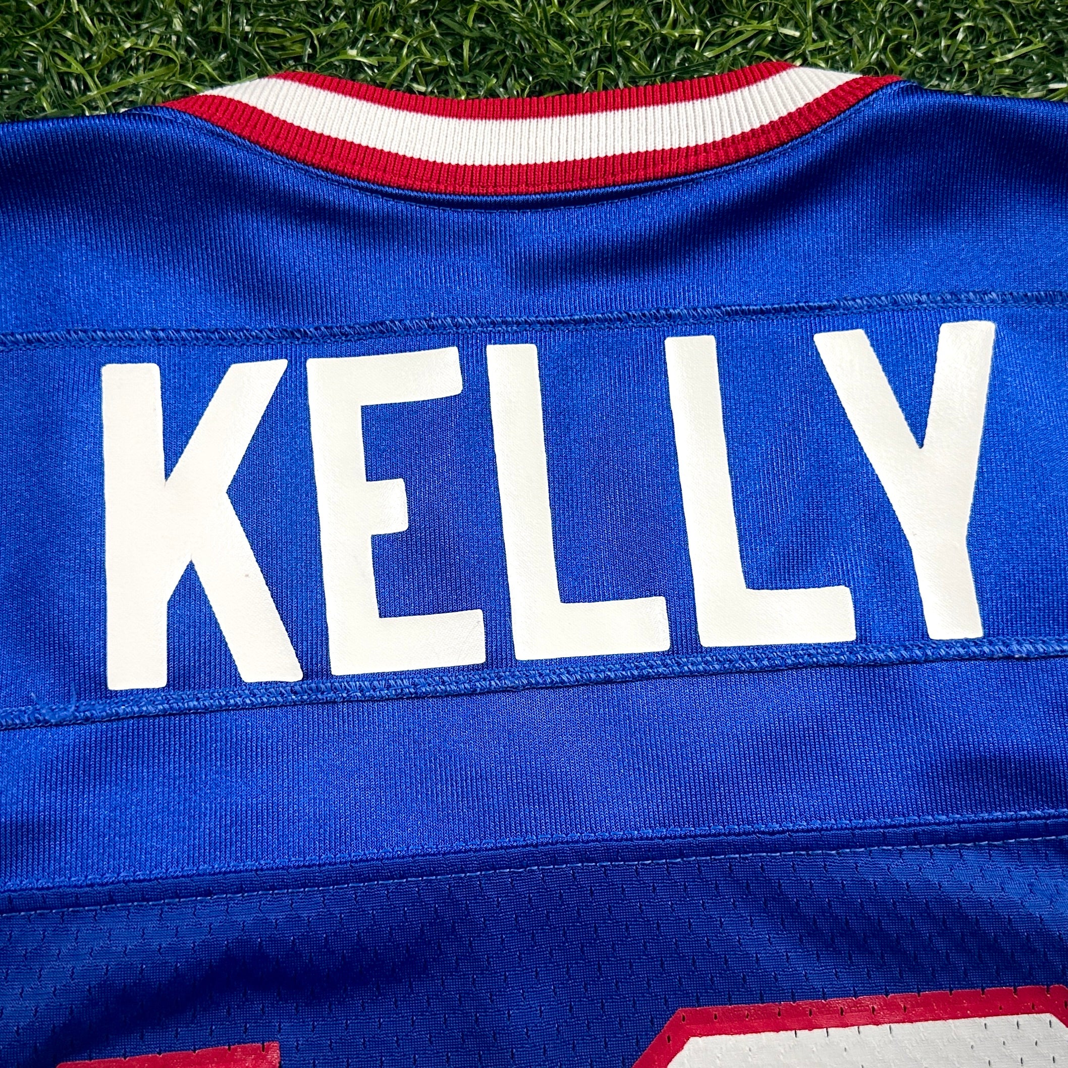 1994 Champion NFL Authentic Jersey Buffalo Bills Jim Kelly Sz. 44 (L)
