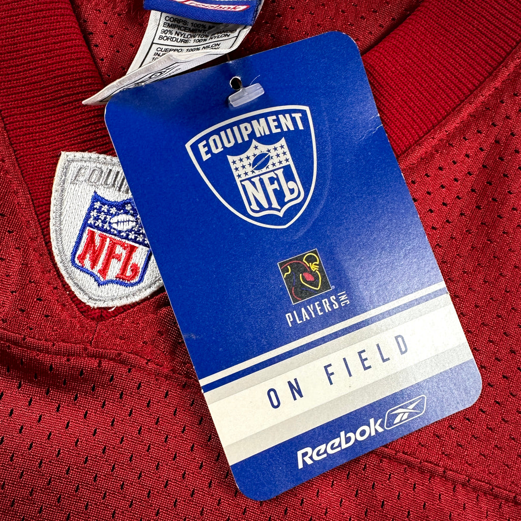 New! 2002 Reebok NFL Authentic Jersey San Francisco 49ers Terrell Owens Sz 52