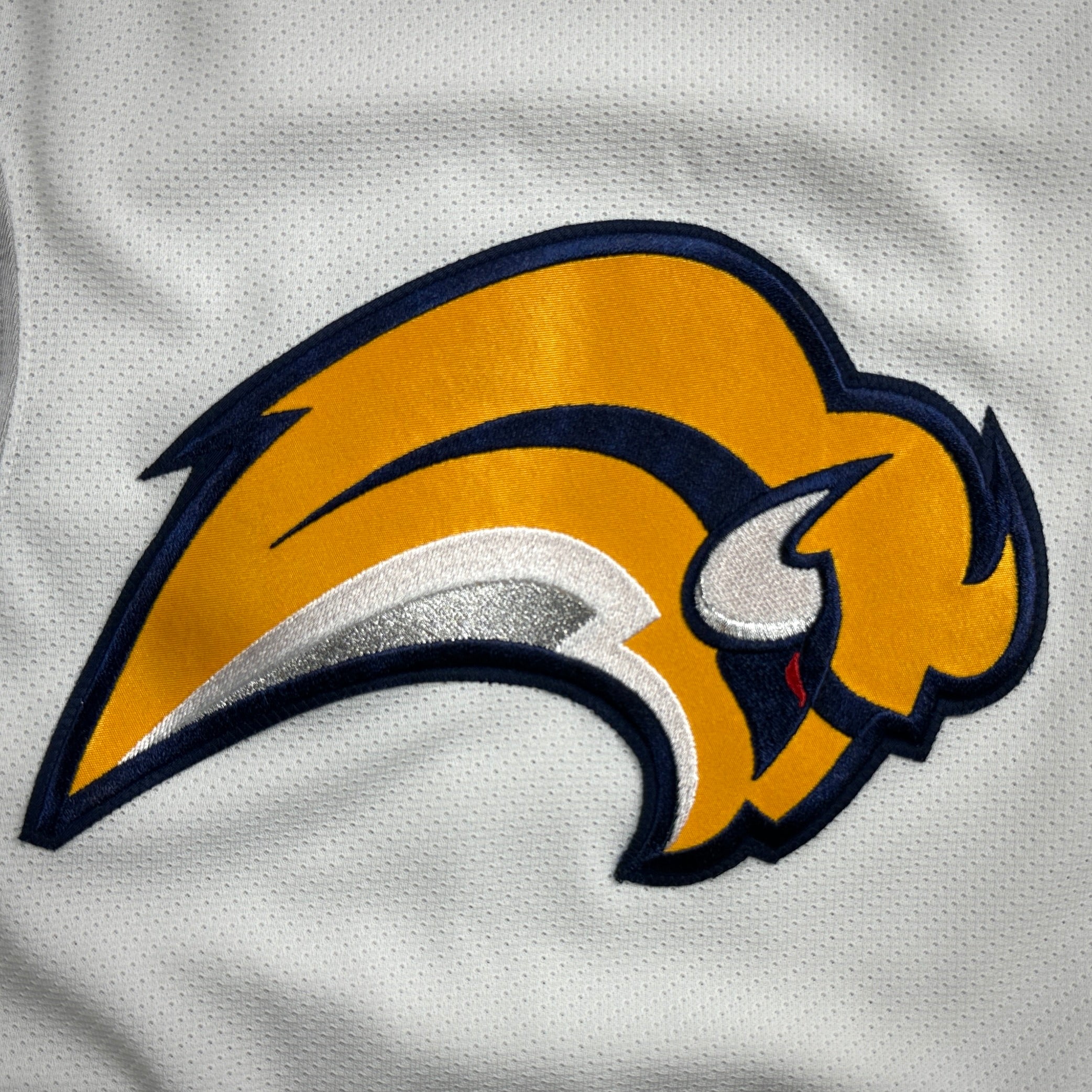 2007/08 Reebok NHL Team Issued Game Jersey Buffalo Sabres Sz. 56 MIC Throwback