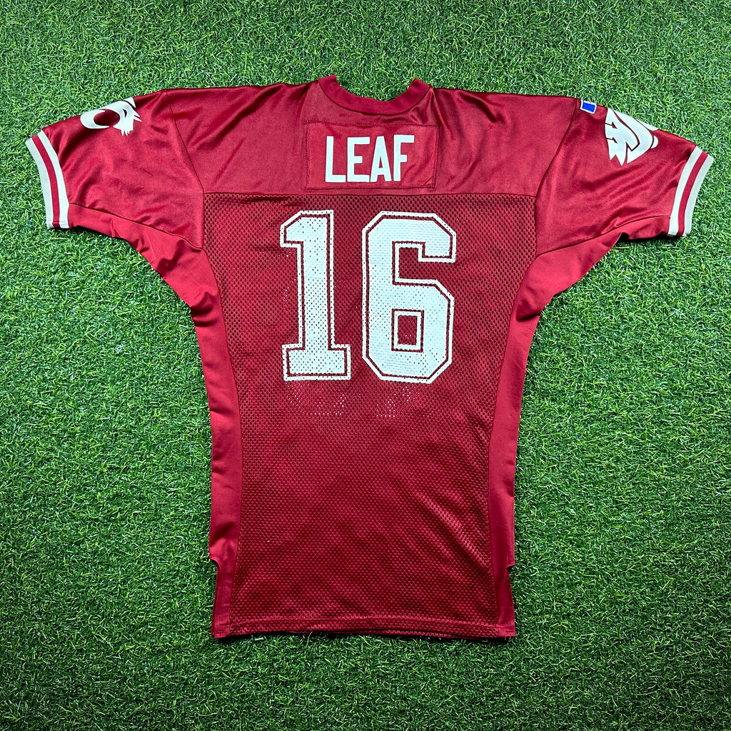 1997 Russell NCAA Team-Issued Game Jersey Washington State Cougars Ryan Leaf Sz. 50