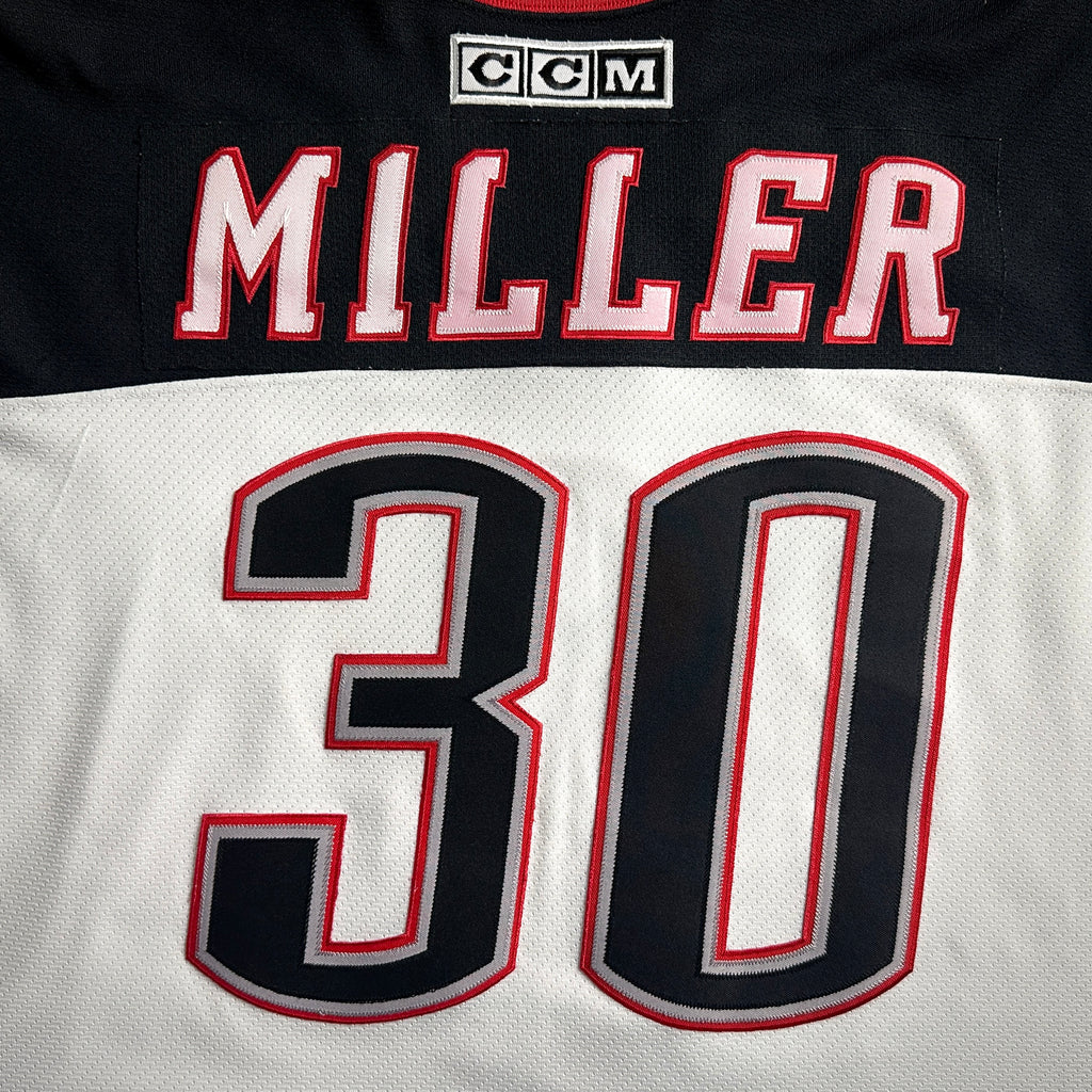 2002 CCM NHL Buffalo Sabres Jersey Ryan Miller Sz XL Vintage Rookie Goathead MiC