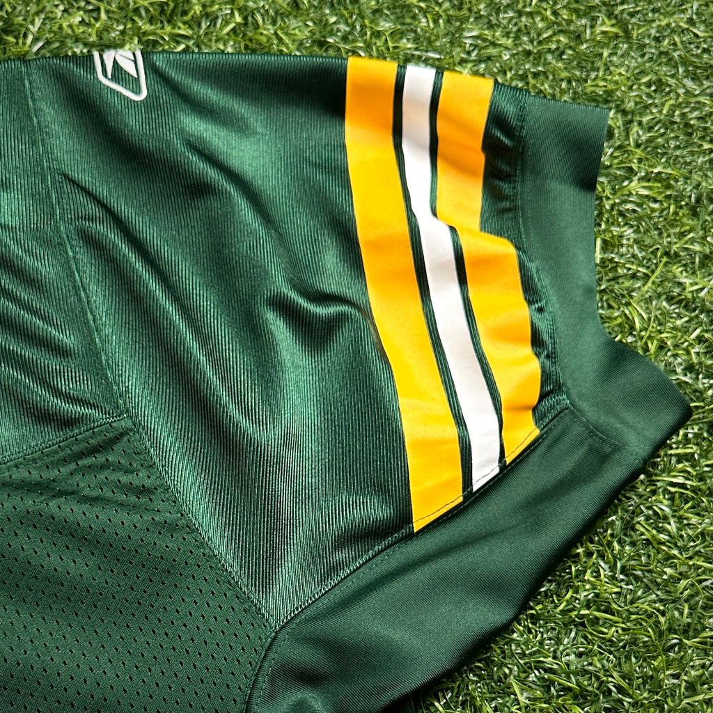 New! Reebok NFL Authentic Jersey Green Bay Packers Brett Favre Sz. 50 Vintage