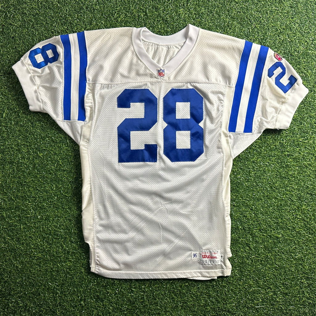 1995 Wilson NFL Team Issued Game Jersey Indianapolis Colts Marshall Faulk 48 HOF
