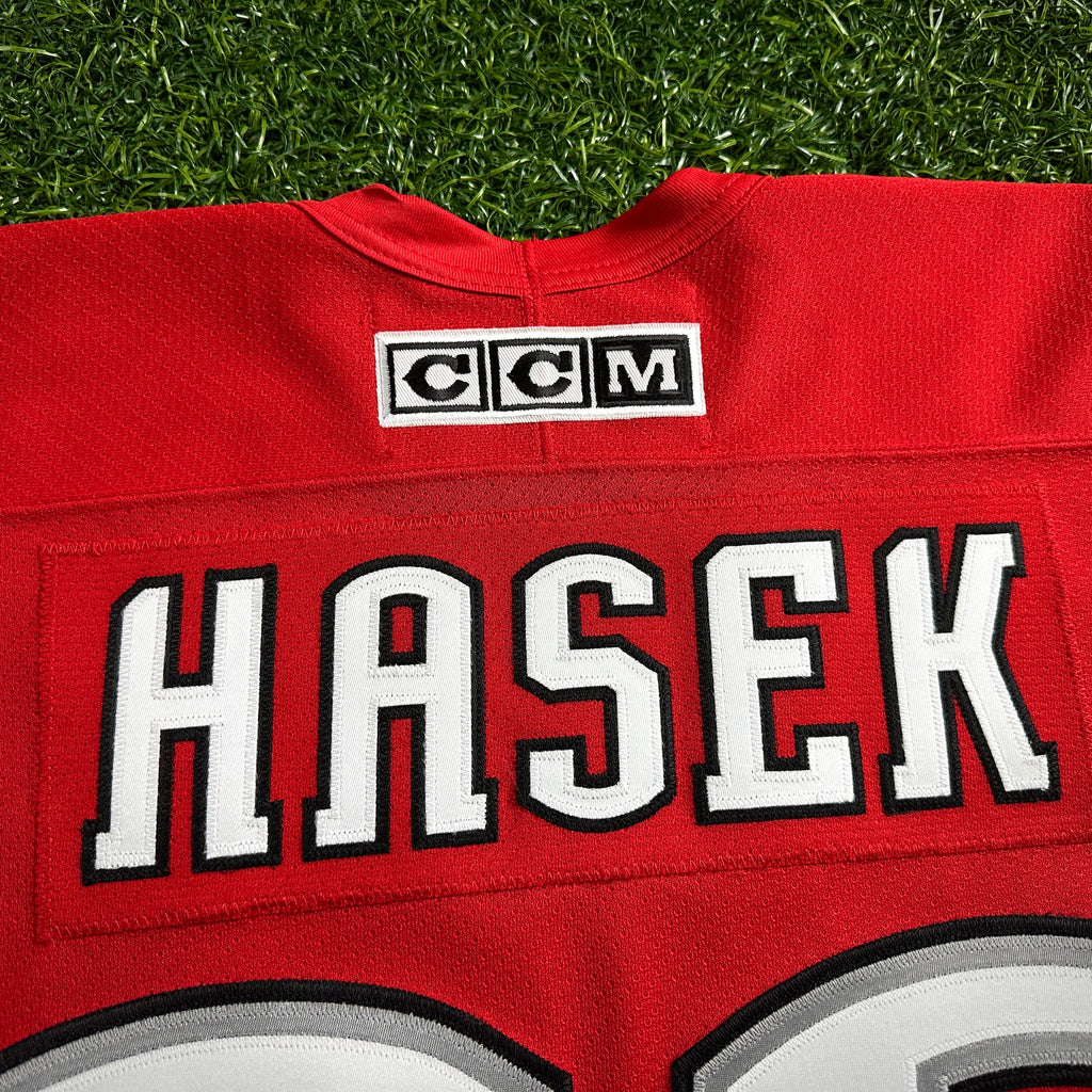 2000 CCM NHL Practice Jersey Buffalo Sabres Dominik Hasek Red Alternate Sz. XL