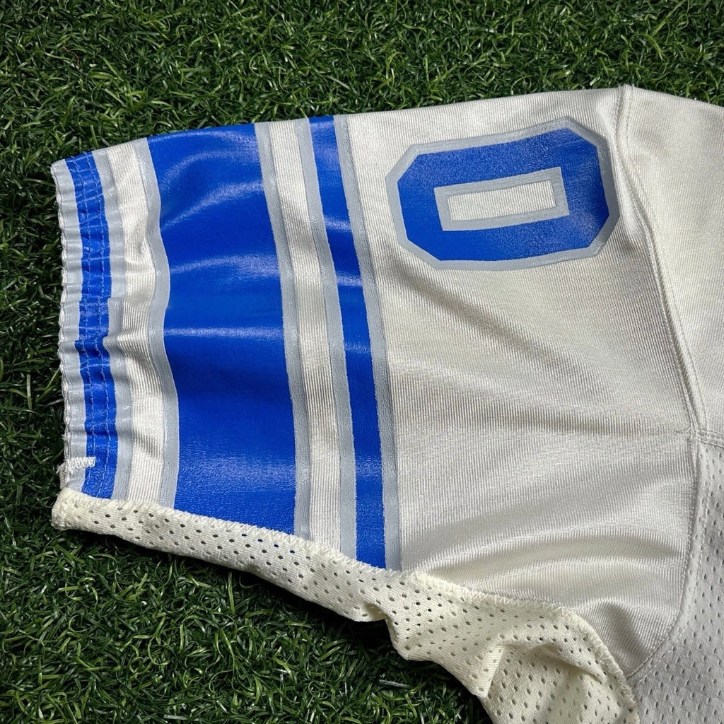 1992 Wilson NFL Game Used Worn Jersey Detroit Lions Brett Perriman Sz. 46