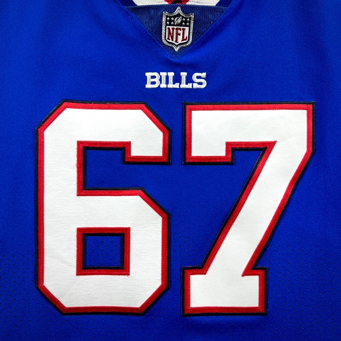 2020 Nike NFL Team-Issued Game Jersey Buffalo Bills Quinton Spain Sz. 50 LINE Team COA
