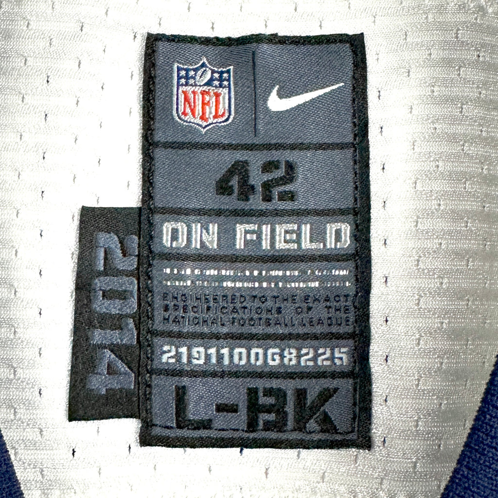 2014 Nike NFL Team-Issued Super Bowl XLIX Game Jersey New England Patriots Rob Gronkowski