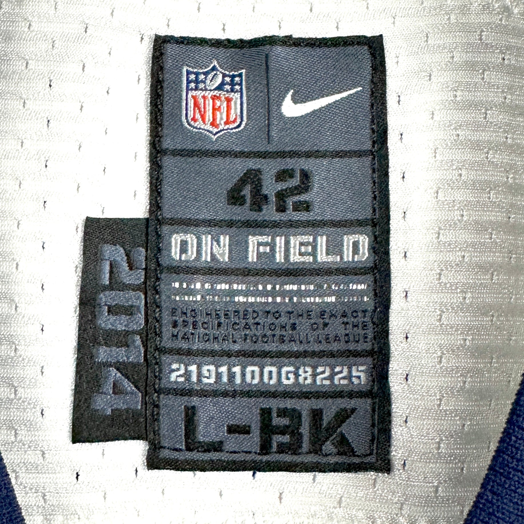 2014 Nike NFL Team-Issued Super Bowl XLIX Game Jersey New England Patriots Rob Gronkowski