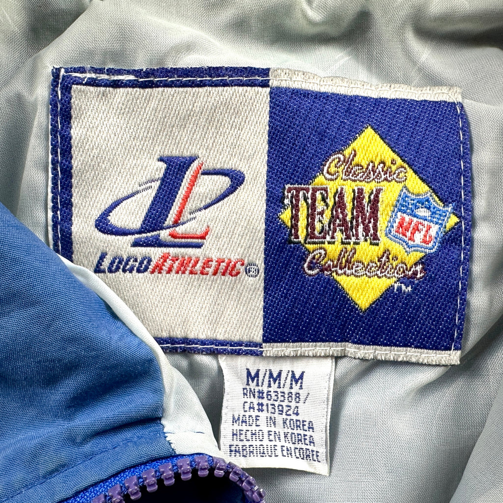 1997 Logo Athletic NFL Pro Line Lightweight Jacket Buffalo Bills Sz. M Vintage