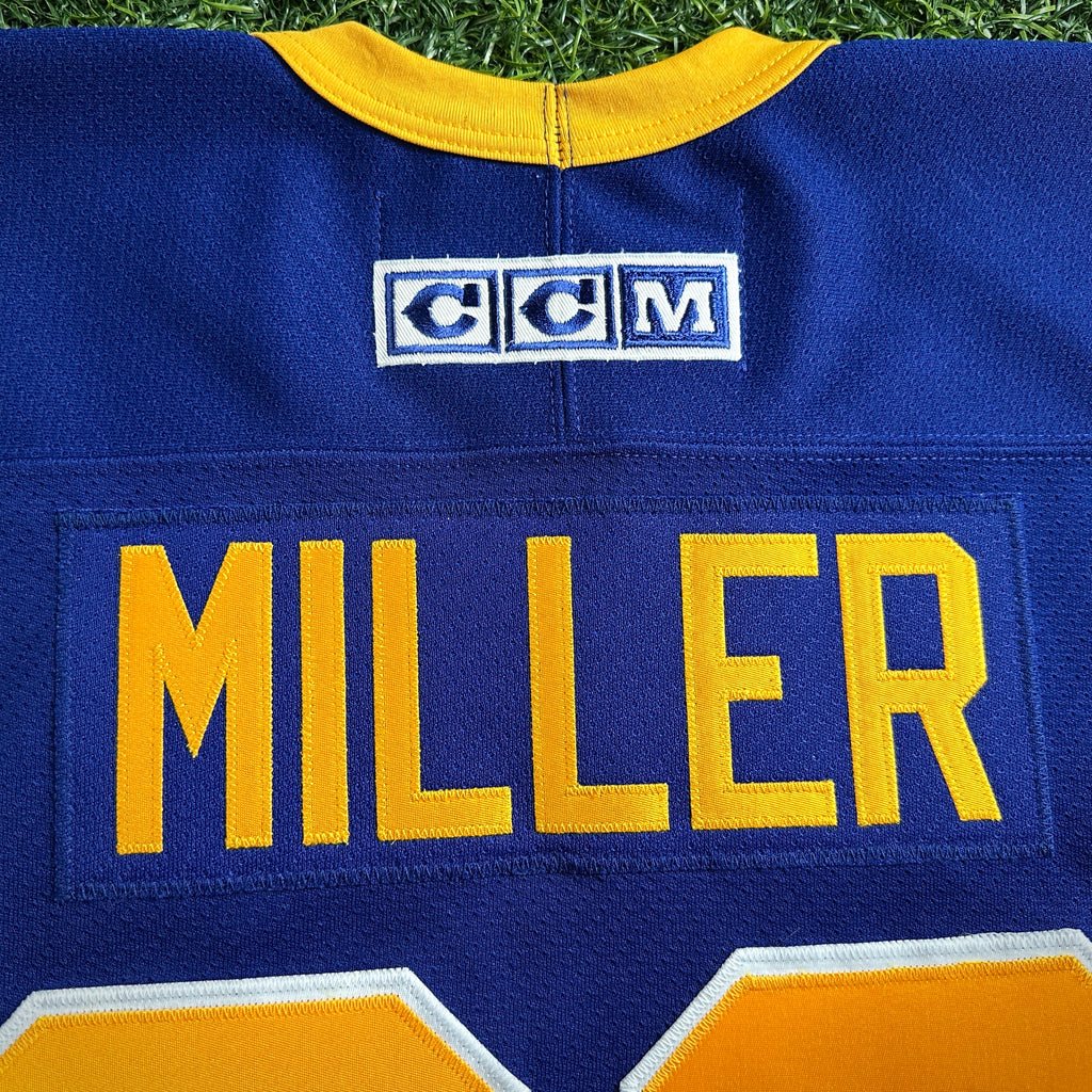 2006 CCM NHL Buffalo Sabres Alternate Jersey Ryan Miller Sz L Vintage MiC
