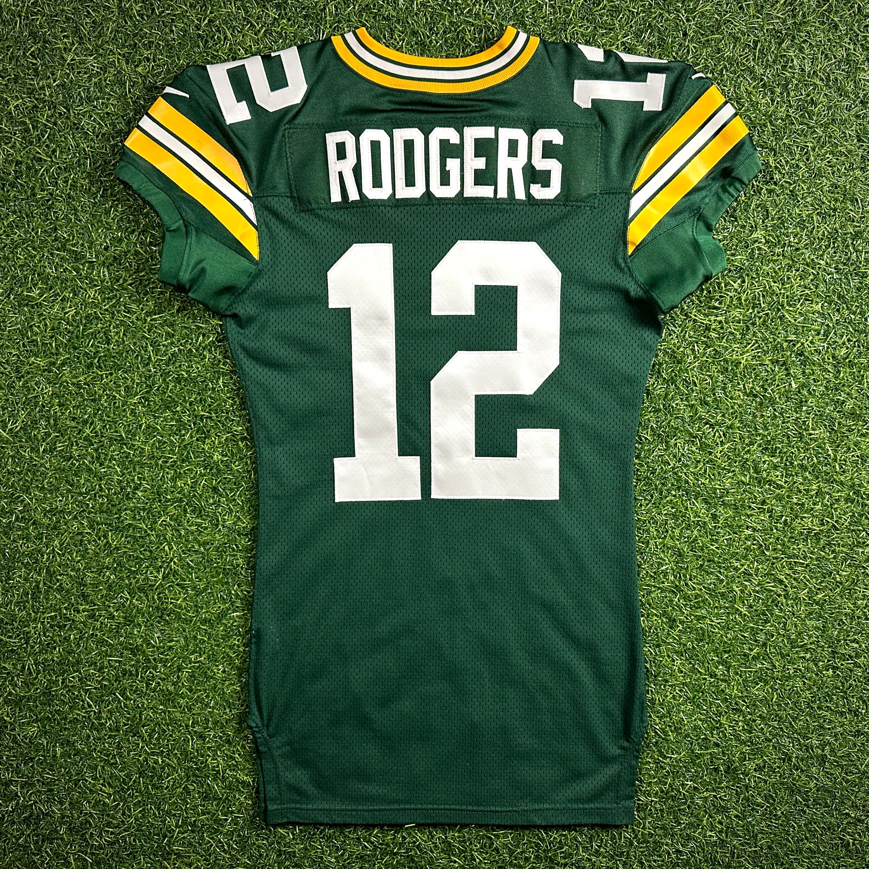 2012 Nike NFL Team Issued Game Jersey Green Bay Packers Aaron Rodgers Sz. 48 HOF