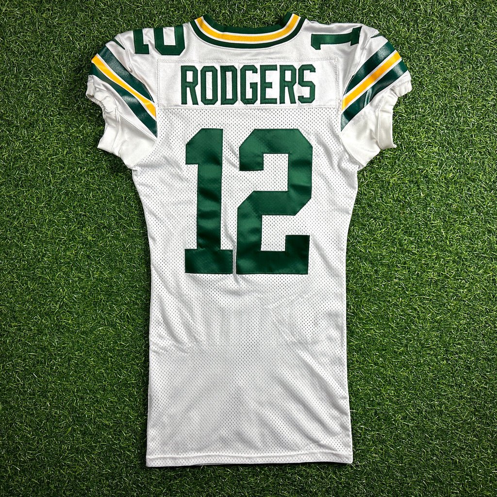 2014 Nike NFL Team Issued Game Jersey Green Bay Packers Aaron Rodgers Sz. 42 HOF