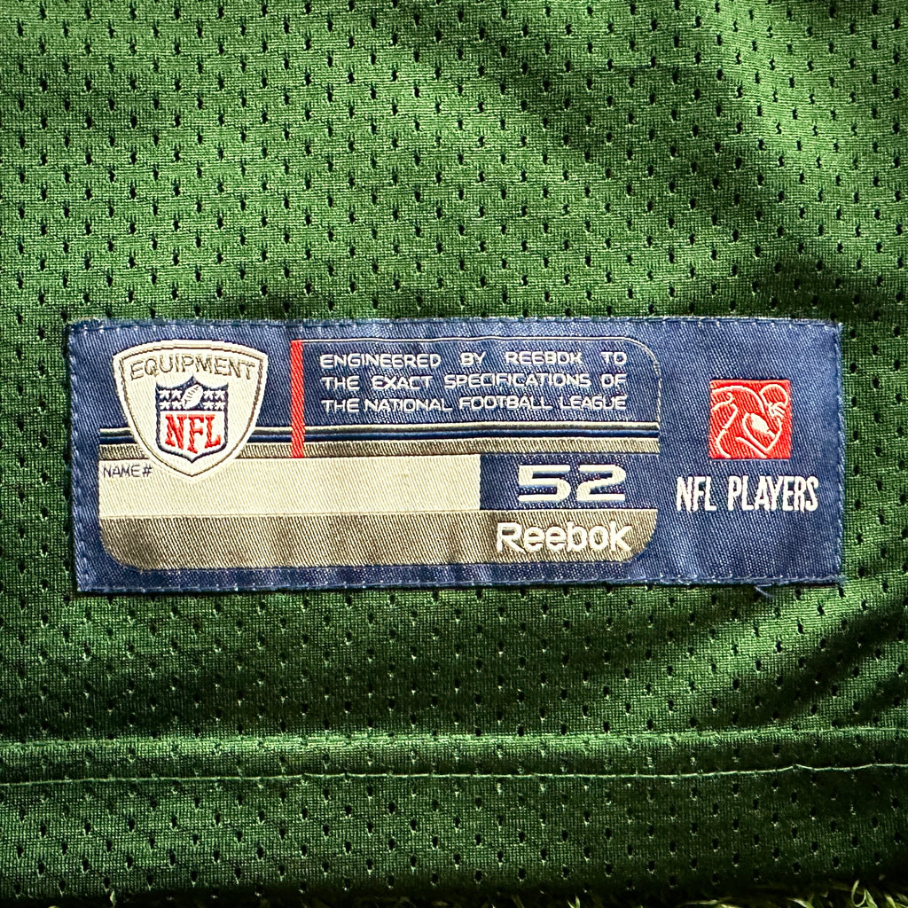 Reebok NFL Authentic Jersey Green Bay Packers Brett Favre Sz. 52 Vintage