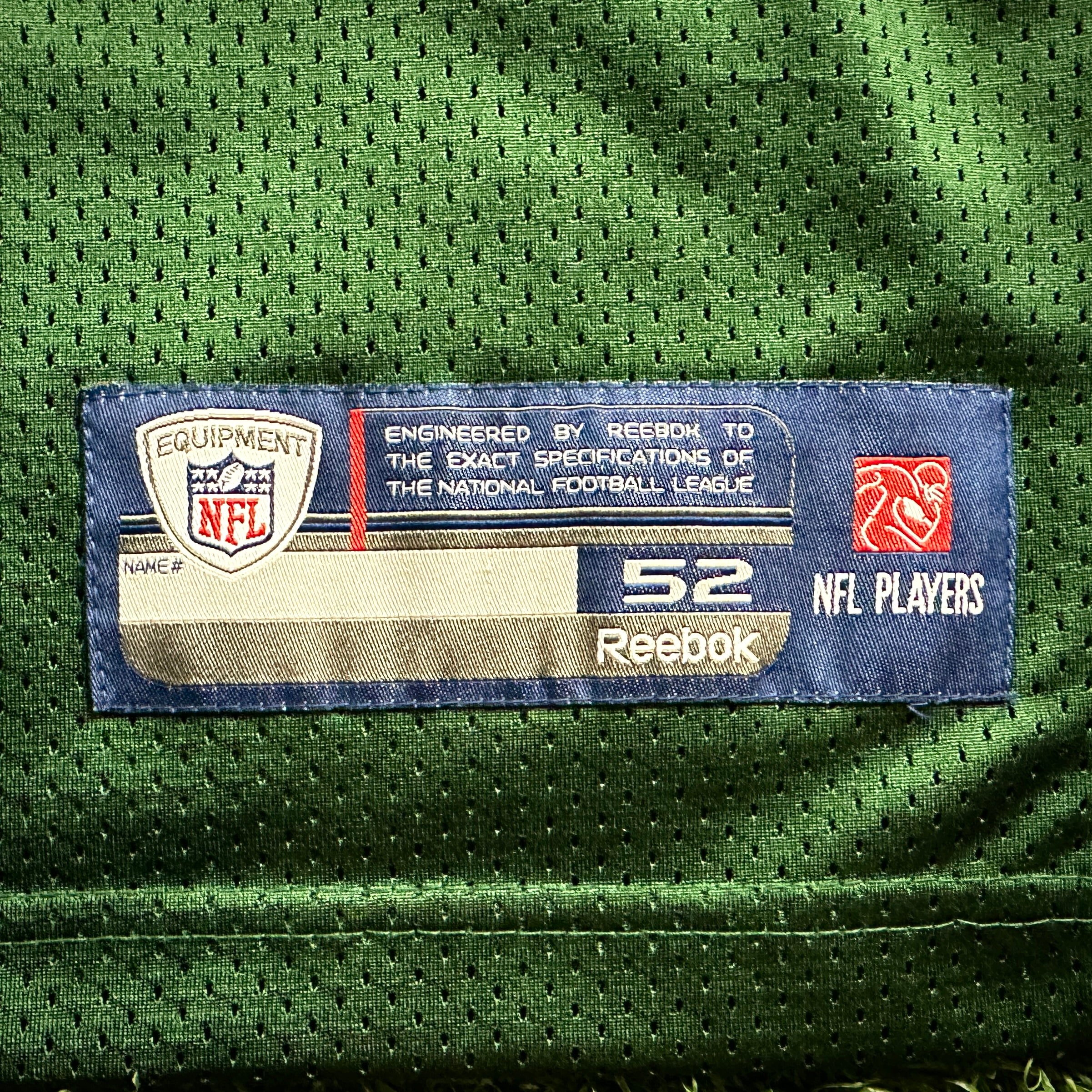 Reebok NFL Authentic Jersey Green Bay Packers Brett Favre Sz. 52 Vintage
