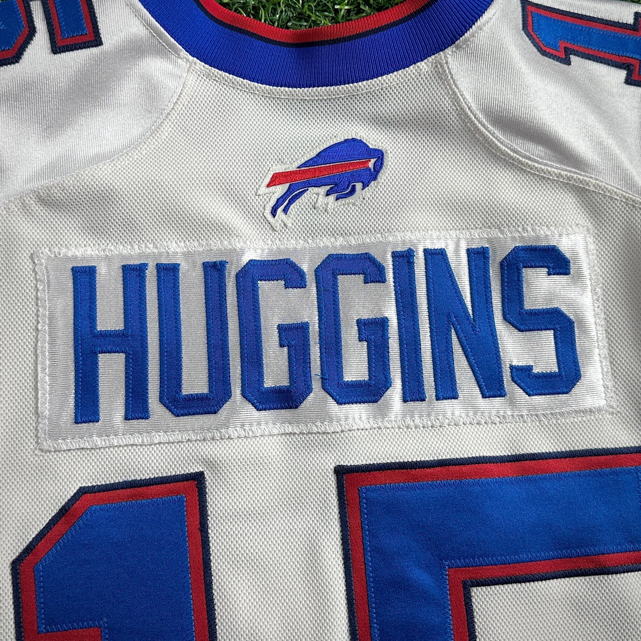 2011 Reebok NFL Authentic Game-Used Jersey Buffalo Bills Felton Huggins Sz. 42