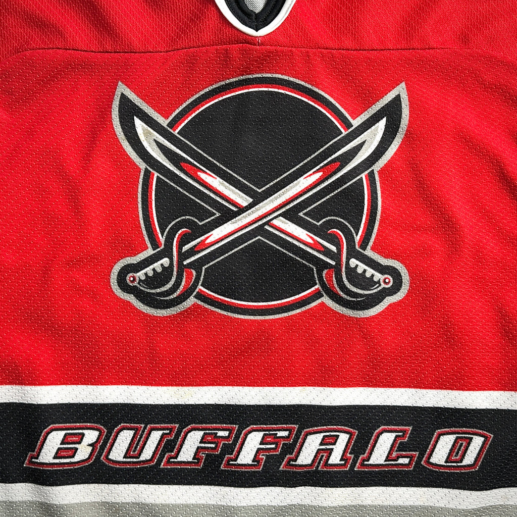2000 CCM NHL Jersey Buffalo Sabres Red Alternate Infant Child One Size Vintage Throwback