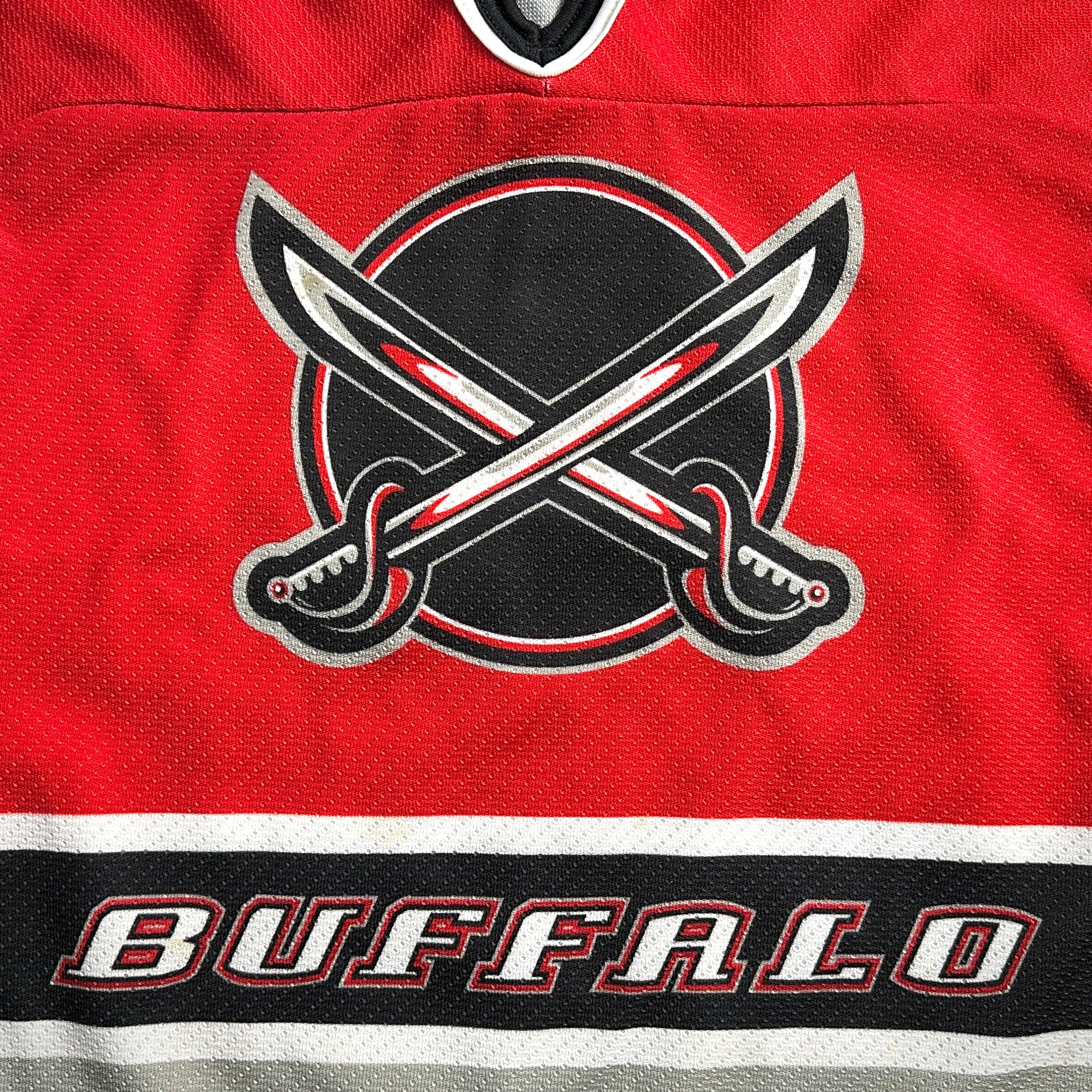 2000 CCM NHL Jersey Buffalo Sabres Red Alternate Infant Child One Size Vintage Throwback