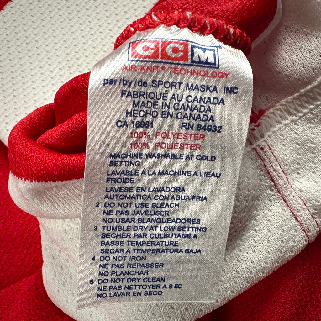 2005/06 Reebok NHL 6100 Pro Model Jersey Detroit Red Wings Sz. 48 Team Issued