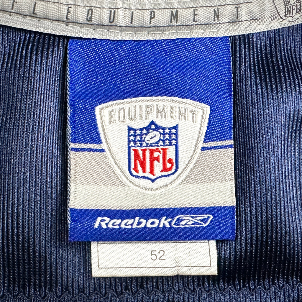 2007 Reebok NFL Authentic Jersey New England Patriots Randy Moss Blue Home Sz. 52