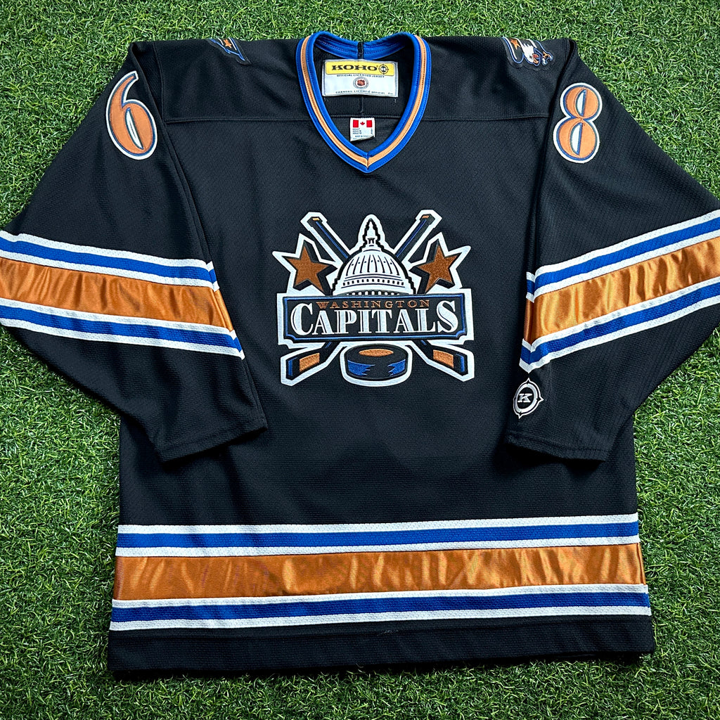 2001 Koho NHL Jersey Washington Capitals Jaromir Jagr Sz. L Vintage