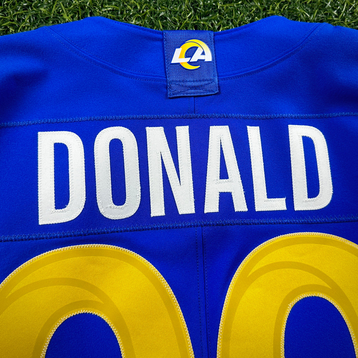2021 Nike NFL Team Issued Jersey Los Angeles Rams Aaron Donald Salute to Service 44